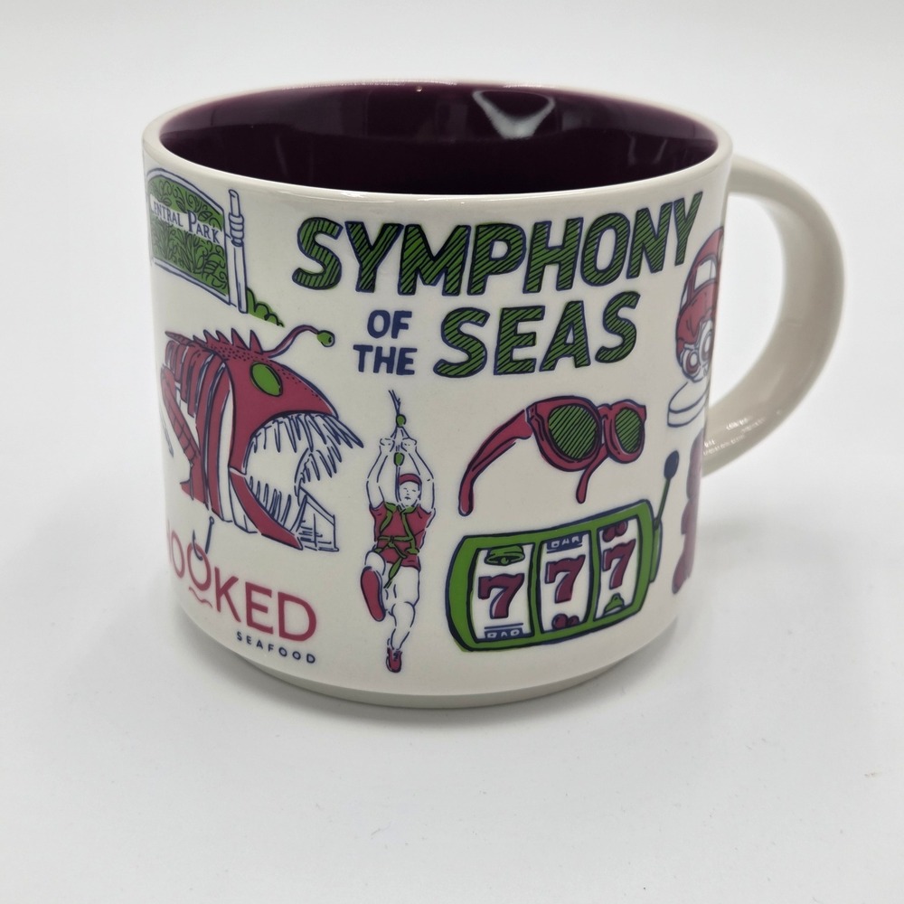 Starbucks Been There Series 14oz Mug Symphony of the Seas Royal Caribbean Cruise